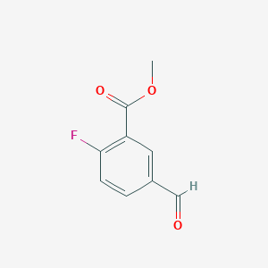 Methyl 2-fluoro-5-formylbenzoate图片