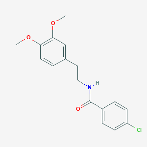 N-(2-(3,4-dimethoxyphenyl)ethyl)(4-chlorophenyl)formamide图片