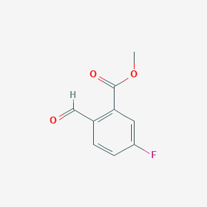 Methyl 5-Fluoro-2-formylbenzoate图片