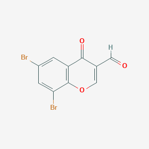 6,8-Dibromo-3-formylchromone图片