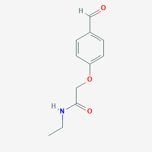 N-ethyl-2-(4-formylphenoxy)acetamide图片
