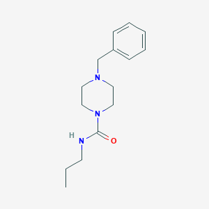 (4-Benzylpiperazinyl)-N-propylformamide图片