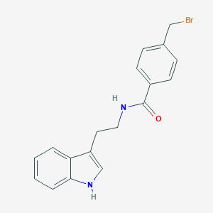(4-(bromomethyl)phenyl)-N-(2-indol-3-ylethyl)formamide 95%图片