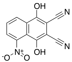 2,3-二氰基-1,4-二羟基-5-硝基萘图片