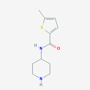 5-Methyl-N-(piperidin-4-yl)thiophene-2-carboxamide图片