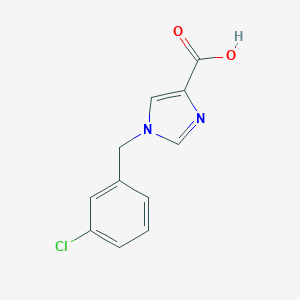 1-(3-Chlorobenzyl)-1H-imidazole-4-carboxylic acid图片