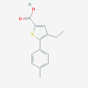 4-Ethyl-5-p-tolyl-thiophene-2-carboxylic acid图片