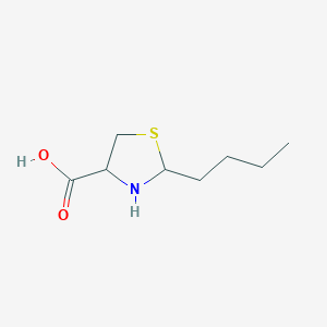 2-Butyl-1,3-thiazolidine-4-carboxylic acid图片