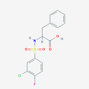 ((3-Chloro-4-fluorophenyl)sulfonyl)phenylalanine图片