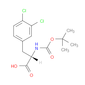 BOC-L-3,4-二氯苯丙氨酸图片