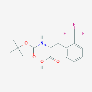 Boc-D-2-Trifluoromethylphenylalanine图片