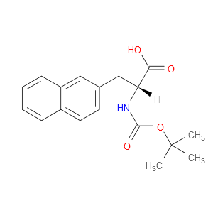 Boc-3-(2-萘基)-D-丙氨酸图片