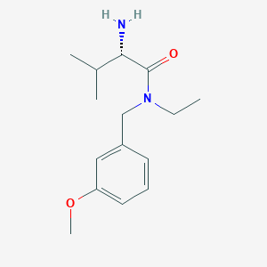 (S)-2-Amino-N-ethyl-N-(3-methoxy-benzyl)-3-methyl-butyramide图片
