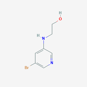 2-[(5-Bromopyridin-3-yl)amino]ethan-1-ol图片