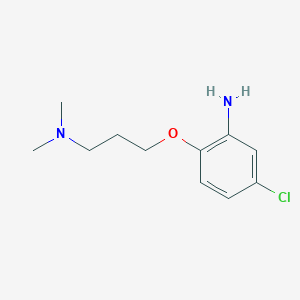 N-[3-(2-Amino-4-chlorophenoxy)propyl]-N,N-dimethylamine图片