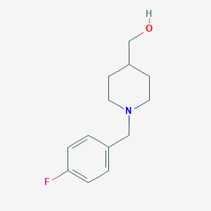 [1-(4-Fluoro-benzyl)-piperidin-4-yl]-methanol图片