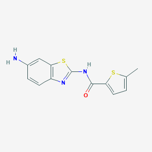 N-(6-Amino-1,3-benzothiazol-2-yl)-5-methylthiophene-2-carboxamide图片