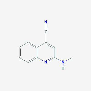 2-(methylamino)quinoline-4-carbonitrile图片