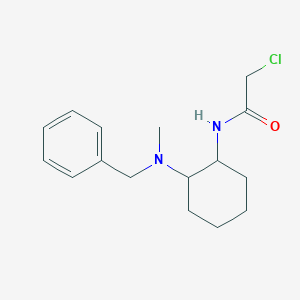 N-[2-(Benzyl-methyl-amino)-cyclohexyl]-2-chloro-acetamide图片