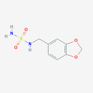 N-[(2H-1,3-Benzodioxol-5-yl)methyl]aminosulfonamide图片