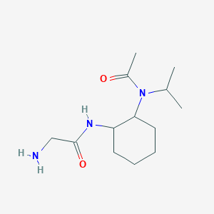 N-[2-(Acetyl-isopropyl-amino)-cyclohexyl]-2-amino-acetamide图片