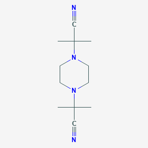 2-[4-(1-cyano-1-methylethyl)piperazin-1-yl]-2-methylpropanenitrile图片