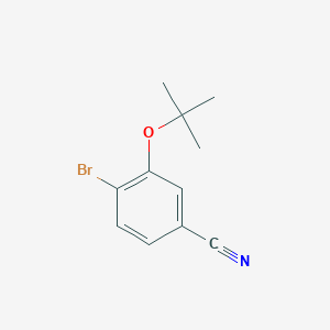 3-tert-Butoxy-4-bromobenzonitrile图片