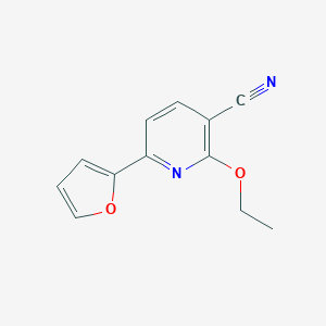 2-ethoxy-6-(2-furyl)nicotinonitrile图片