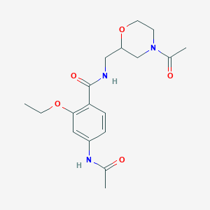 N,N-Diacetyl Des-5'-chloro-4-fluorobenzyl Mosapride图片