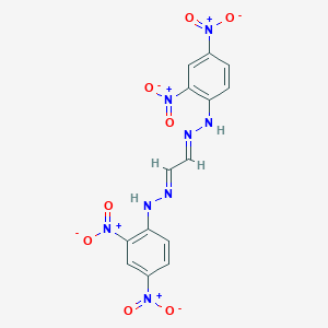 Glyoxal di-2,4-dinitrophenylhydrazone,100μg/mL,acetonitrile图片