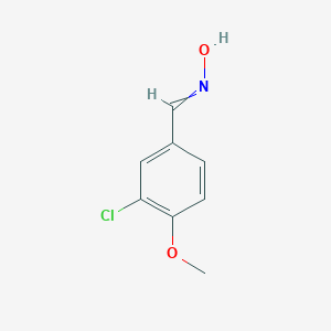 (E)-N-[(3-Chloro-4-methoxyphenyl)methylidene]hydroxylamine图片