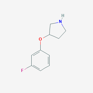 3-(3-fluorophenoxy)pyrrolidine图片