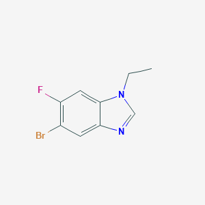 5-Bromo-1-ethyl-6-fluorobenzoimidazole图片