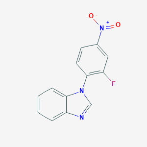 1-(2-FLUORO-4-NITROPHENYL)-1H-BENZO[D]IMIDAZOLE图片