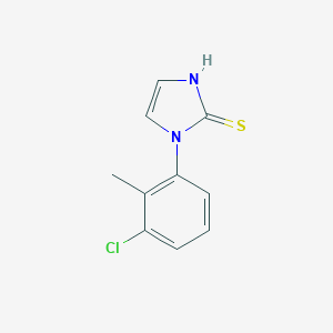 1-(3-chloro-2-methylphenyl)-1H-imidazole-2-thiol图片