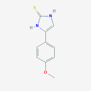 4-(4-methoxyphenyl)-1,3-dihydro-2H-imidazole-2-thione图片