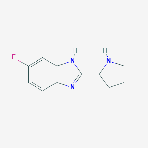 5-fluoro-2-(2-pyrrolidinyl)-1H-benzimidazole dihydrochloride图片