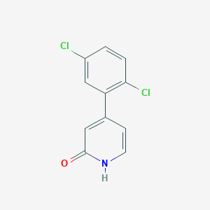 4-(2,5-Dichlorophenyl)-2-hydroxypyridine图片