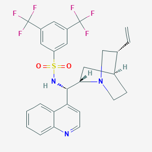 N-[(8α,9S)-奎宁-9-基]-3,5-双(三氟甲基)苯亚磺酰胺图片