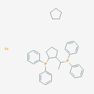 (1S)-1-(二苯基膦)-2-[(1R)-1-(二苯基膦)乙基]二茂铁图片