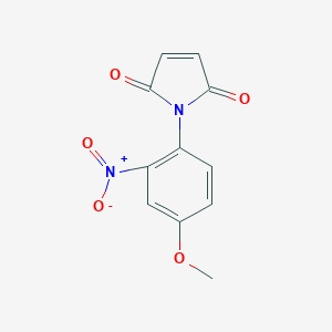 1-(4-Methoxy-2-nitrophenyl)-2,5-dihydro-1H-pyrrole-2,5-dione图片