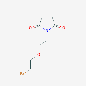 1-(2-(2-bromoethoxy)ethyl)-1H-pyrrole-2,5-dione图片