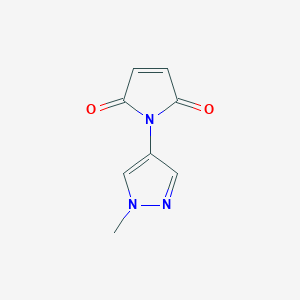 1-(1-Methyl-1H-pyrazol-4-yl)-2,5-dihydro-1H-pyrrole-2,5-dione图片