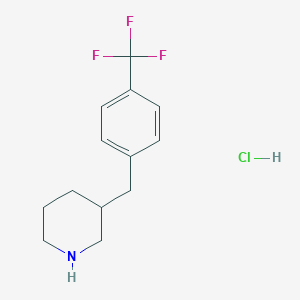 3-[4-(Trifluoromethyl)Benzyl]Piperidine Hydrochloride Salt图片