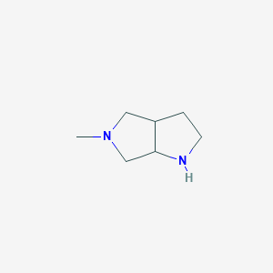 (3AR,6aR)-5-Methylhexahydropyrrolo[3,4-b]pyrrole图片
