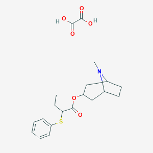 Tropine 2-(phenylthio)butanoate Oxalate Salt图片