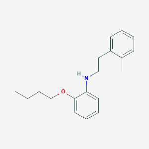 2-Butoxy-N-(2-methylphenethyl)aniline图片