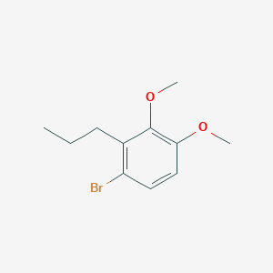 1-Bromo-3,4-dimethoxy-2-propylbenzene图片