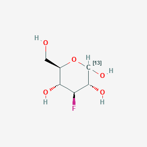 3-Deoxy-3-fluoro-D-glucose-1-13C图片