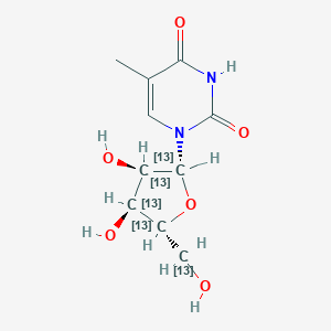 5-Methyluridine-1',2',3',4',5'-13C5图片